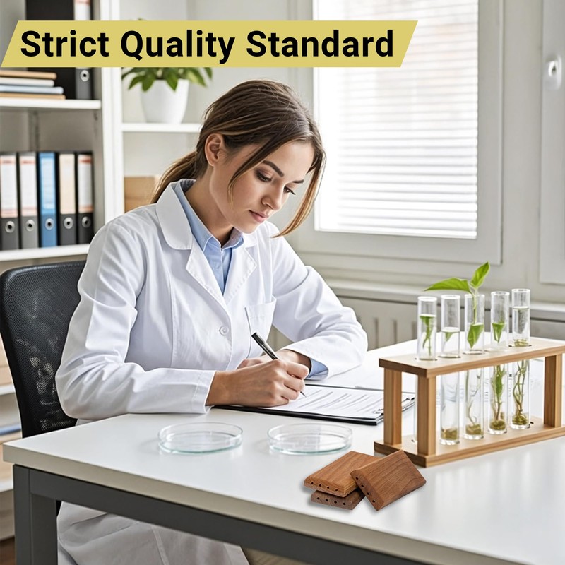 Yuoyar 2Pcs Wood Car Scents Air Freshener Visor Clips Diffuser