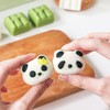 SOGIBUR Panda Mooncake Mold,Cookie Stamps Hand-pressed Mold, Mooncake Pastry Press