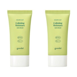 Goodal Clear Houttuynia Cordata Soothing Moisturizing Sunscreen, 50ml, 2 pieces / 구달 맑은 어성초 진정 수분 선크림, 50ml, 2개