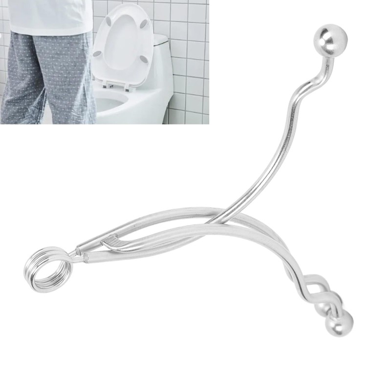Man Urinary Incontinence Clamp, Stainless Steel Leakage Proof Incontinence Clamp