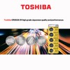 Toshiba CR2025 3 Volt Lithium Coin Battery (15 Batteries)