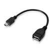 conecto OTG Adapter, Mini USB Male to USB-A Female, 15