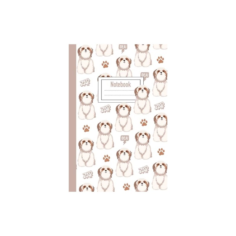 Notebook: Cute Havanese Dog Gift - 110 Pages - 6
