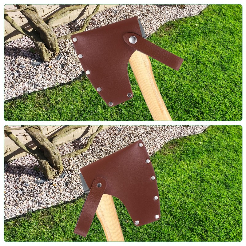 M METERXITY Hatchet Sheath, Leather Axe Sheath for 1.32LB Axe,