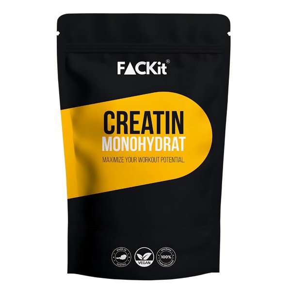 FACKit FACKit Creatine Monohydrate Powder - Micronized, high-dose, and purely