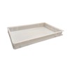 Plastic Stacking Food Grade Pizza Dough Bakery Euro Trays -