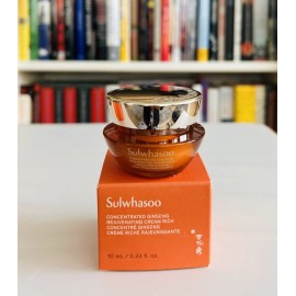 Sulwhasoo Concentrated  Ginseng Rejuvenating Rich Cream,   Anti-Wrinkle ,  10ml