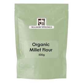 Organic Millet Flour 500g by Manor Springs