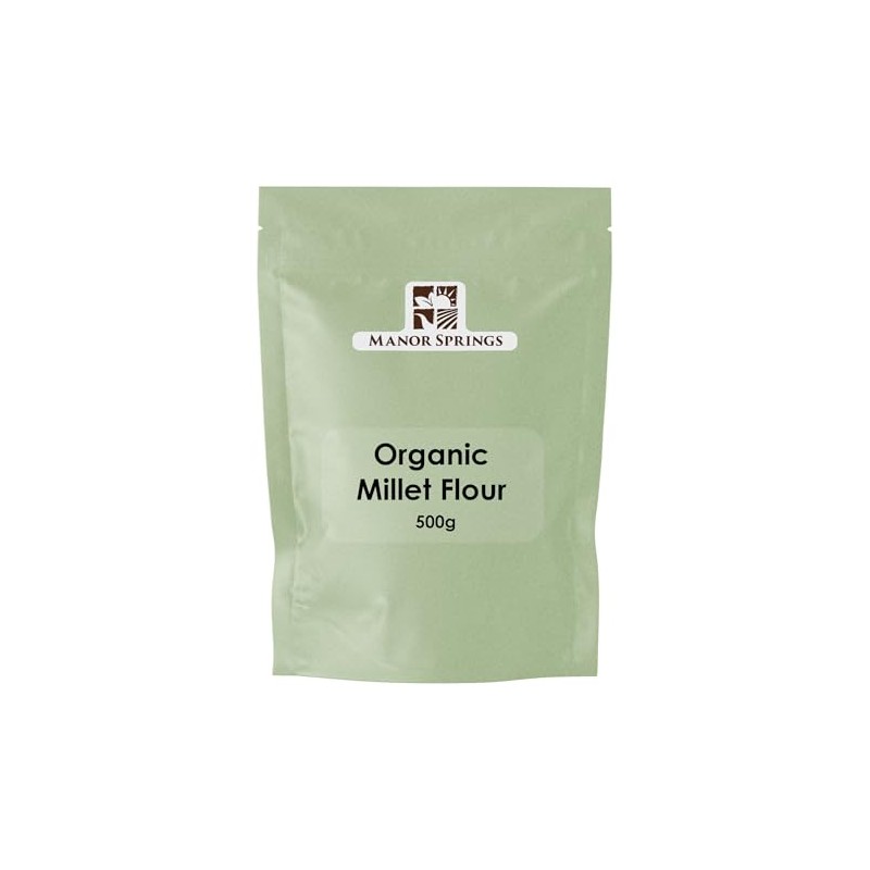 Organic Millet Flour 500g by Manor Springs