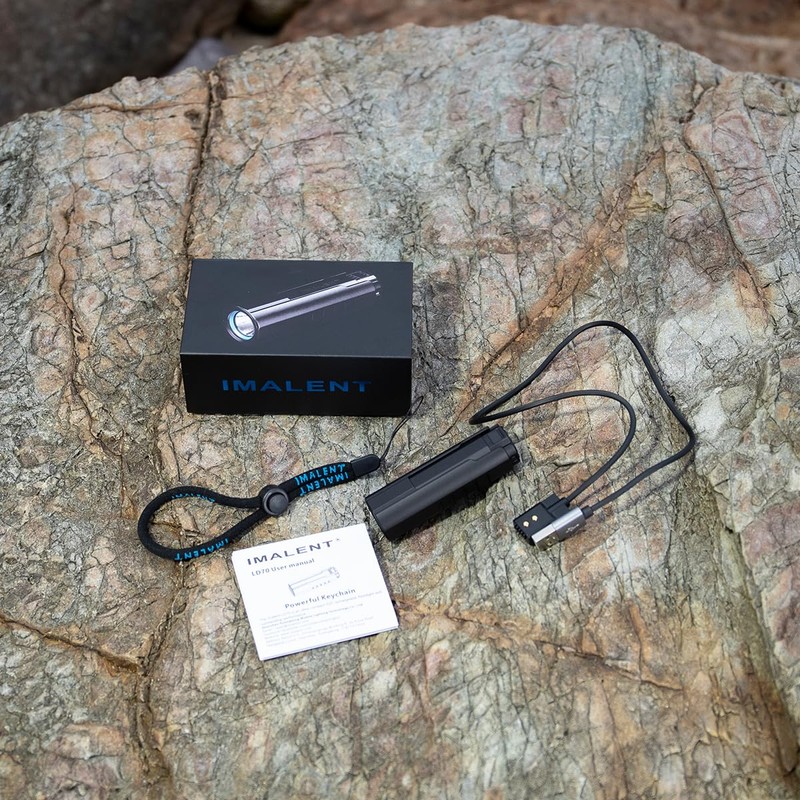 IMALENT LD70 EDC Flashlight Led Rechargeable Torch, Powerful Flashlight 4000