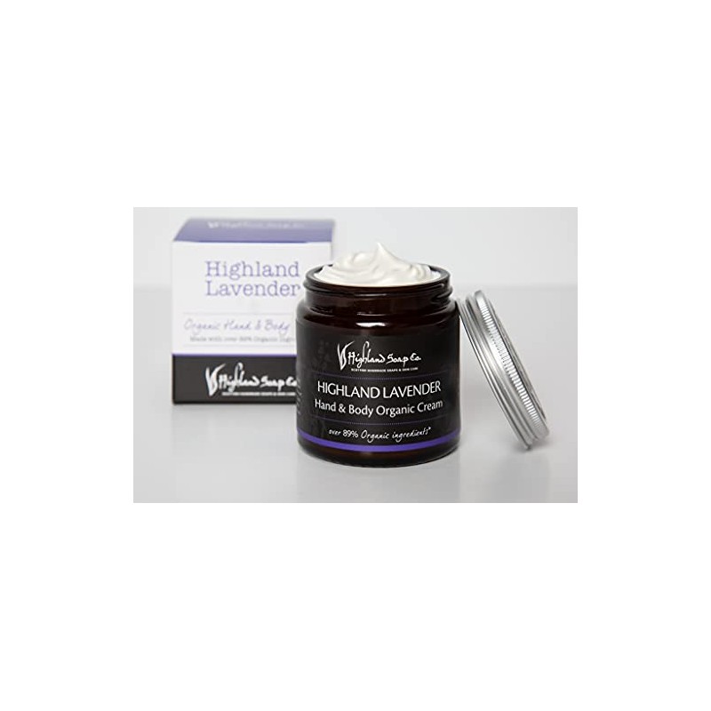 The Highland Soap Company Highland Lavender Hand & Body Cream