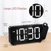 LOFICOPER Projection Alarm Clock, Digital Clock for Bedrooms with 7.4