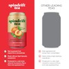 Spindrift Brewed Iced Tea, Peach Green Tea, Made with Real