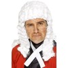 Smiffys Mens Judge's Costume Wig, White