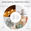 NOVAKA Contacto Duplex, Enchufe Inteligente con Conexión Wifi, Enchufes Contacto