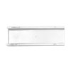 6 Pcs Acrylic Record Shelf Wall Mounted Clear Vinyl Record