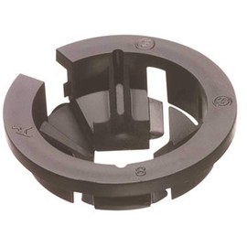 ARLINGTON NM95 Plastic Non-Metallic Push-in Connector 3/4 Inch Black Button