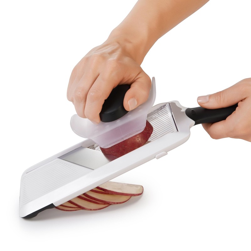 OXO Good Grips Handheld Mandoline Slicer for Kitchen, Adjustable Vegetable