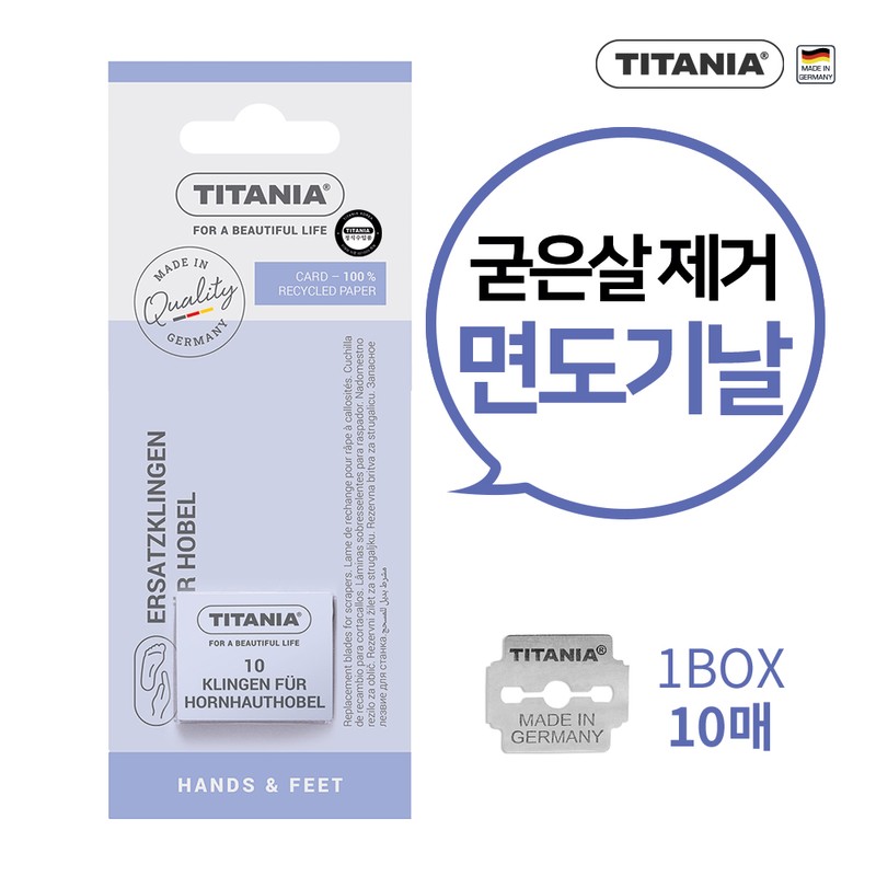 Titania Cone Cutter Cone Cutter Blade Set Removal of dead