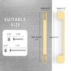 FILTA Gold 7.5 Inch(192mm) Kitchen Cabinet Handles,10 Pack Gold Cabinet