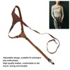 Leather Cameras Straps, Adjustable Shoulder Strap Single Shoulder Leather Harness