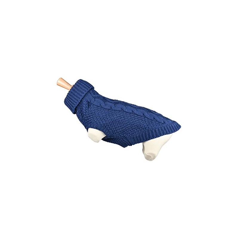 Doogy Fantasy Twisted Dog Jumper Blue