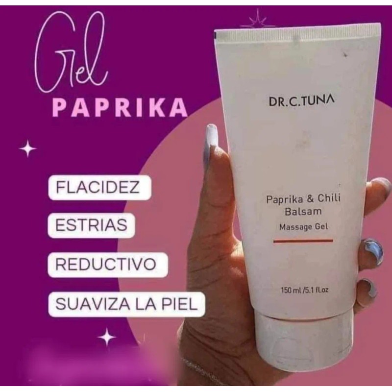 Farmasi Gel Paprika Chile Reduce Estrías Kit Piezas