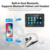 YCV Motorcycle Carplay Screen, Wireless CarPlay & Android Auto for