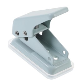 NUOBESTY Loose Leaf Hole Puncher Compact Manual Punch Tool for Office and School Use Easy Accurate Alignment and Construction for Projects and Scrapbooking