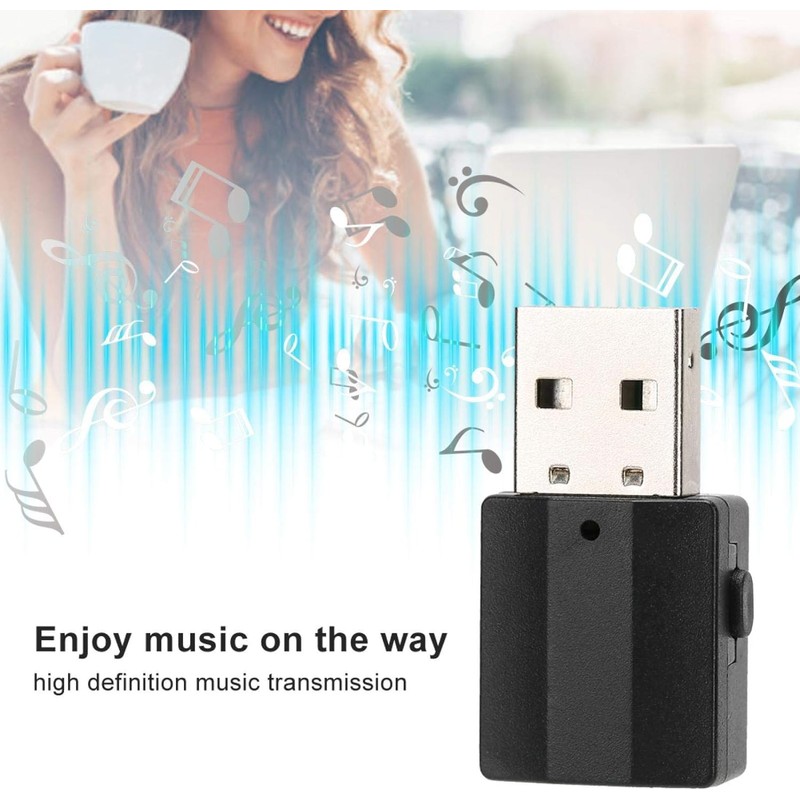 Generic BT-rcv USB bluetooth 5.0 Audio Transmitter Receiver Adapter for