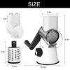 Cambom Rotary Cheese Grater Hand Crank Cheese Shredder for Fresh
