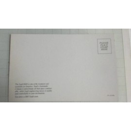 Saab 1987 Saab 9000 postcard