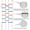 Innovative Rainbow Kids' Wooden Rope Ladder - 3/4/5-Group Connectivity, 14-Inch