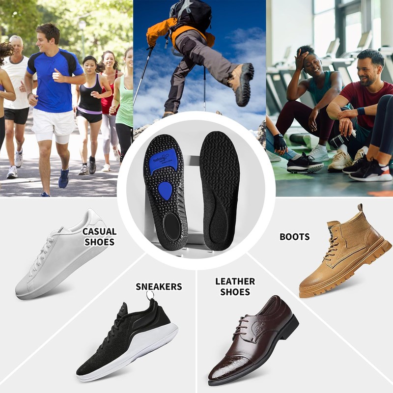 Insole, anti-fatigue insole, sports insole, strong upgrade, comprehensive shock absorption,