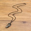 COAI Surfer Necklace Sharpener Pendant, Golden Obsidian, Obsidian