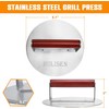HULISEN 8.5-Inch Burger Press, 2.5 lbs Heavy Duty Bacon &