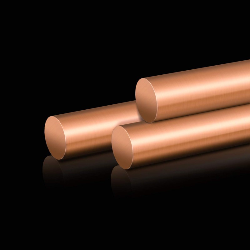 3mm Copper Round Rod, Favordrory 20PCS Copper Round Rods Lathe