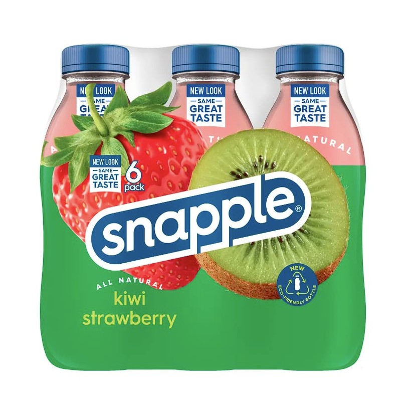 Snapple Kiwi Strawberry All Natural Juice Drink Gluten Free 100%