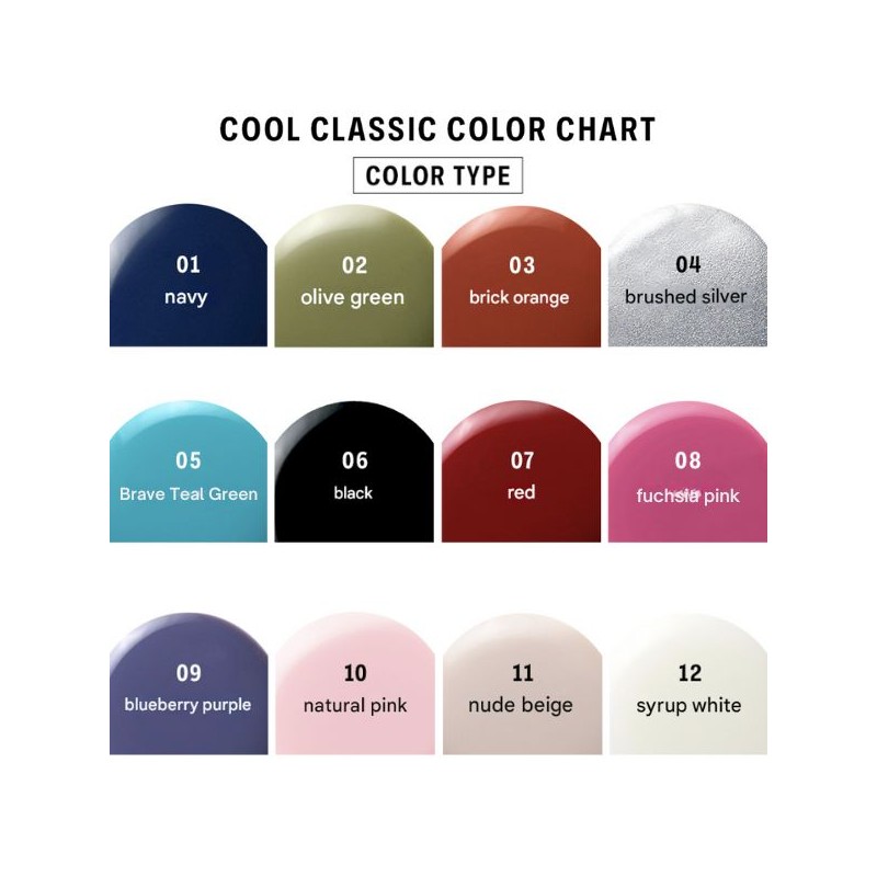 BRAYE Be Classic Nail 9ml, Color:04 Brushed Silver