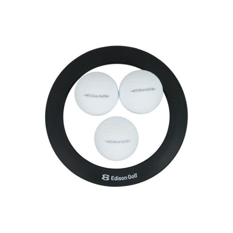 Edison Golf Silent Ball Putter Practice with Target Cup Edison
