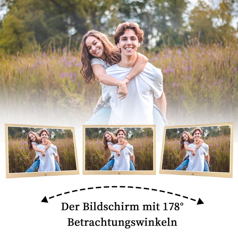 TSITSC 12 Inch Digital Photo Frame, 1280 x 800 IPS