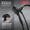 Delta Faucet 6-Spray SureDock Magnetic Shower Head with Handheld Spray,