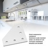 5PCS Flat Tie Plate Aluminum Alloy 5 Holes Compression Resistance