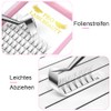 Fan Eyelash Extensions, 5D-C-0.10-12 Short, Ready-Made Eyelash Extensions, Volume Eyelashes,