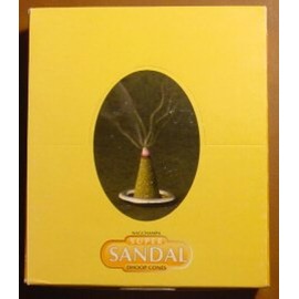Super Sandal Cones - Box of 12 Packages (144 Cones Total) - Satya Sai Baba Incense