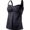 TYR Bra Tank Mantra Twist Bra Tank Top, black, 24w