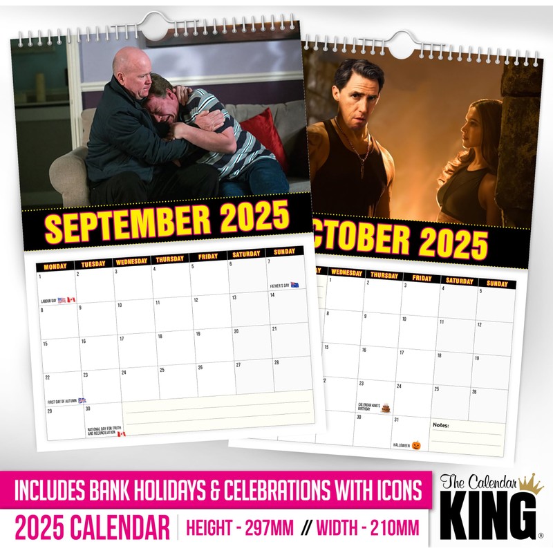 The Calendar King // Ian Beale - 2025 Wall Calendar
