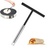 Stainless Steel Dough Distributor, Crepe Spatula, Crepe Spreader Dough Distributor,