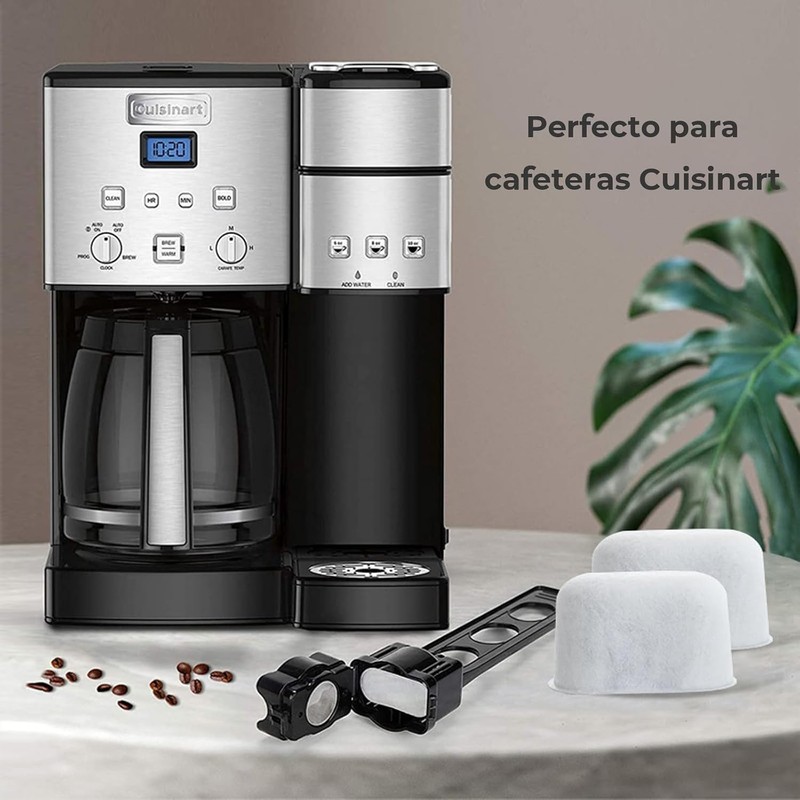 Filtros de Agua para Cafetera CUISINART de Carbón Activado, Paquete