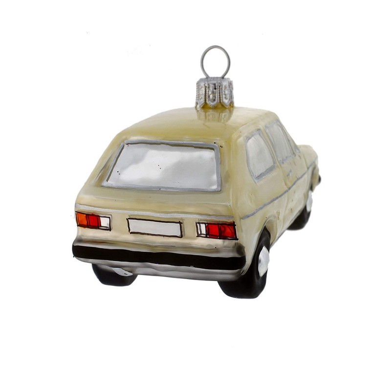 Hamburger Weihnachtskontor - Christmas Tree Decoration VW Golf (White)